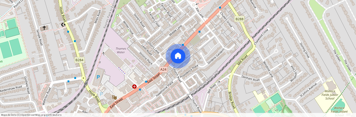 East Street, Epsom, Surrey. KT17
