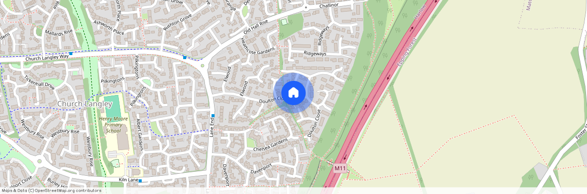 Doulton Close, Church Langley
