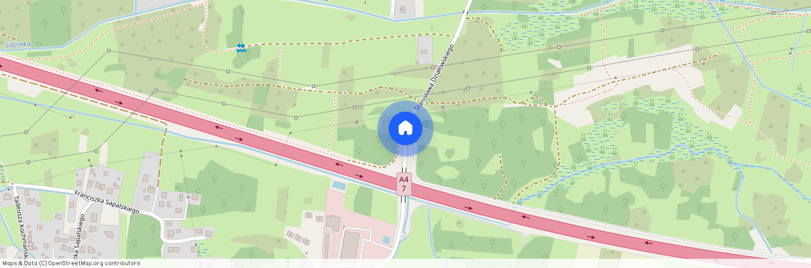 ul. Stanisława Działowskiego, Kobierzyn, Dębniki, Kraków, małopolskie