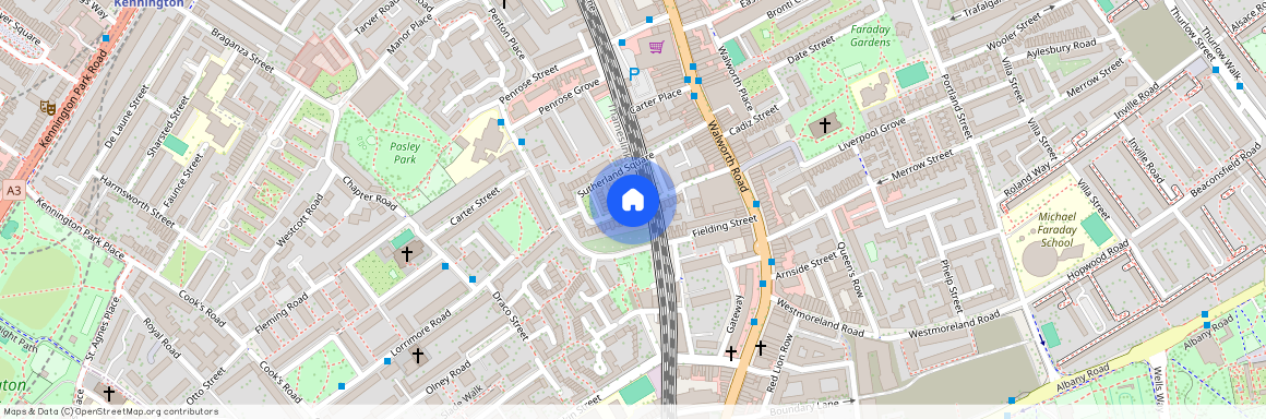 Sutherland Square, London, SE17 3EQ