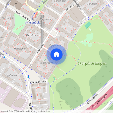 Luftskeppsgatan 12, 128 32 Skarpnäck, Stockholm