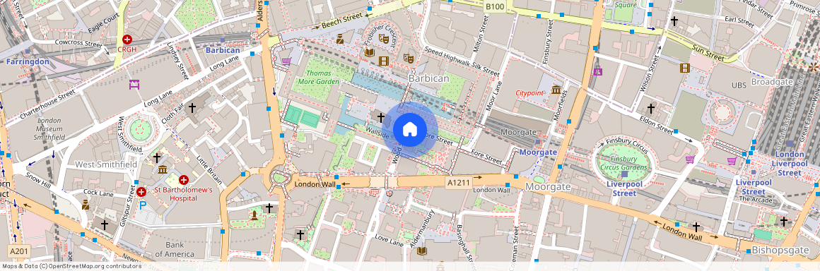 Wood Street London EC2Y, London, EC2Y