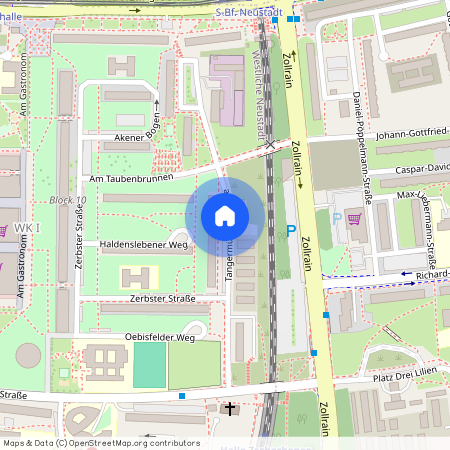 Tangermünder Straße, 06124, Tangermünder Straße    Halle