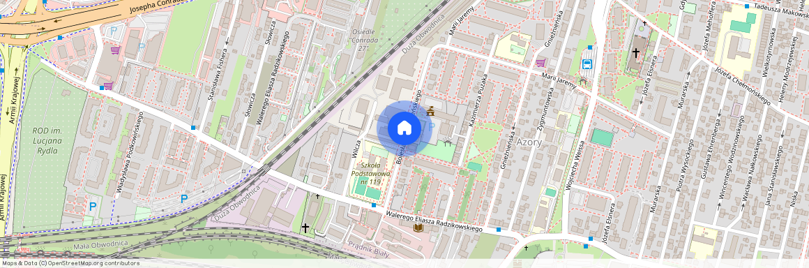 ul. Bolesława Czerwieńskiego, Azory, Prądnik Biały, Kraków, małopolskie