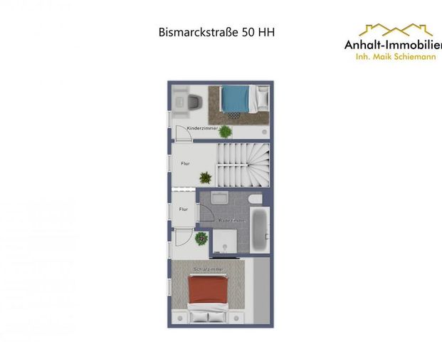 Wohnen wie im Einfamilienhaus mit Terrasse und Carport - Foto 1