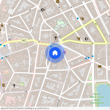 Rue des Deux Églises 121, 1210, Sint-Joost-Ten-Node