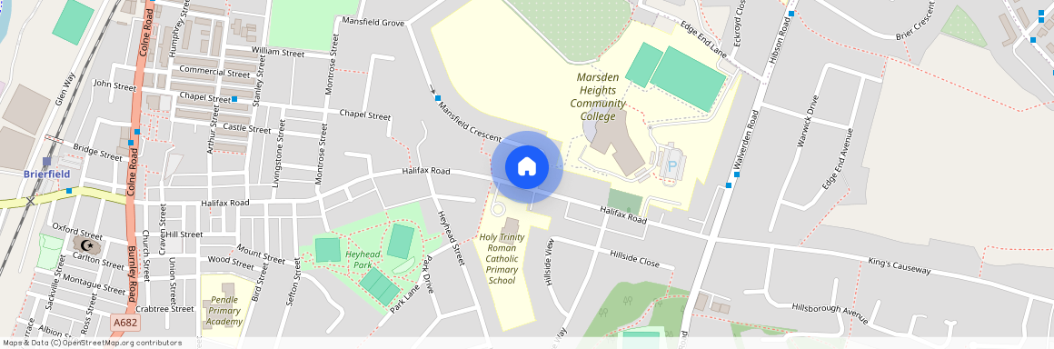 Halifax Road, Brierfield, Nelson, Lancashire, BB9