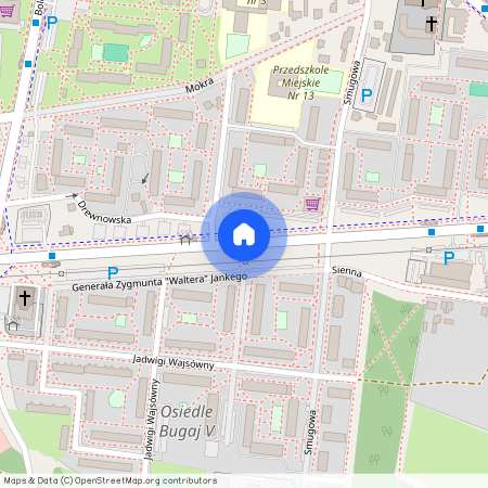 ul. gen. Zygmunta "Waltera" Janke, Pabianice, pabianicki, łódzkie