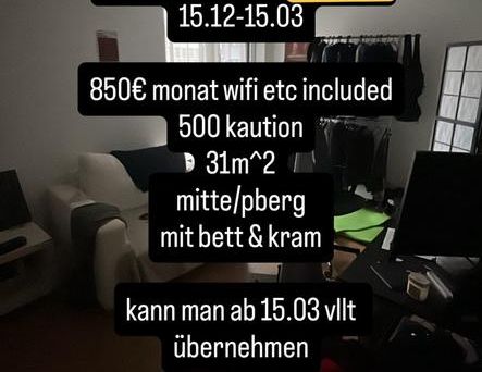 mietwohnung berlin mitte/pberg - Foto 1