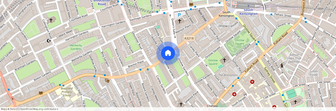 Onslow Gardens, South Kensington, London, SW7 3QA