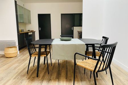 ARCHITECTURE INSOLITE - 1900- Location meublée Maison avec terrasse et garage - Photo 4