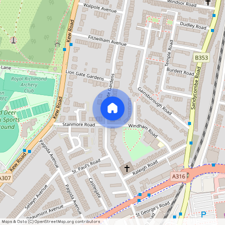 Lion Gate Gardens, Kew TW9