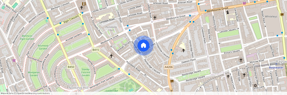 36-38 Chepstow Villas, Thornbury Court, W11 2RE, London