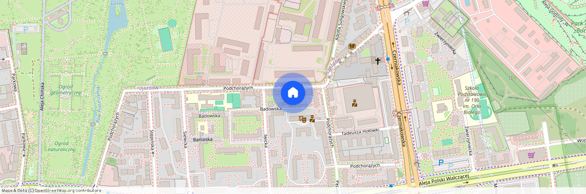 ul. Badowska, Sielce, Mokotów, Warszawa, mazowieckie