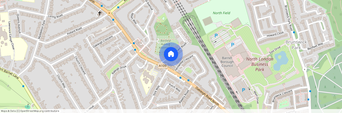 Denham Road, Whetstone, Barnet, London, N20
