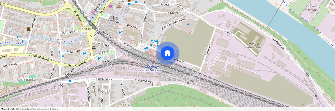 Nádražní, Kralupy nad Vltavou, okres Mělník