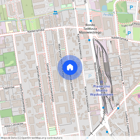 ul. gen. mjr. Jana Grochowskiego, Piaseczno, Piaseczno, piaseczyński, mazowieckie