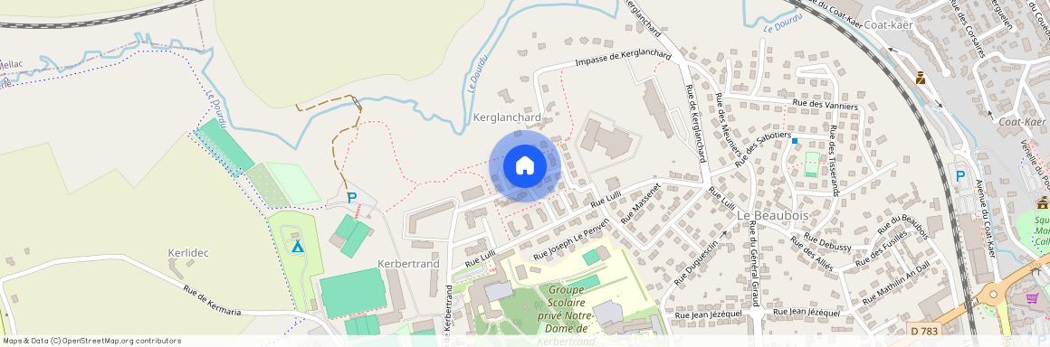 9 Rue Joseph Guy Ropartz, 29300 Quimperlé, France