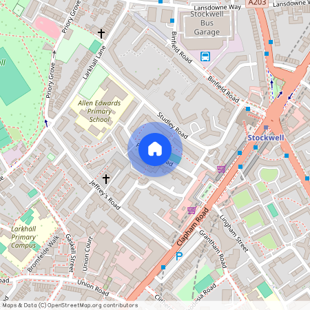 Paradise Road, Clapham, SW4, London