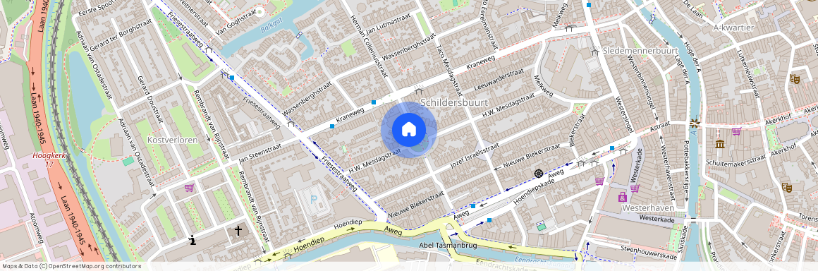 Schildersbuurt, 9718 HS, H.W. Mesdagplein, Groningen