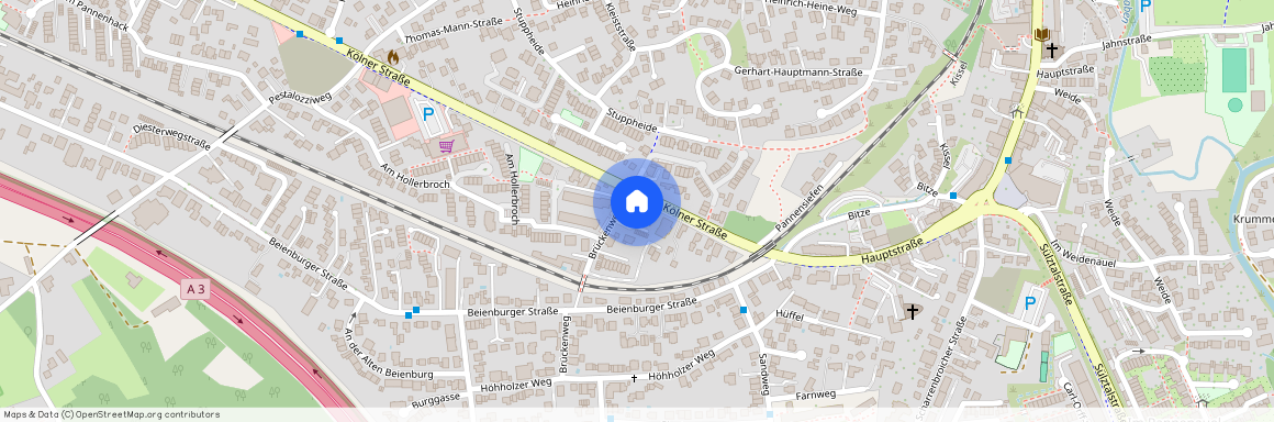 Brückenweg 1, 51503 Nordrhein-Westfalen - Rösrath