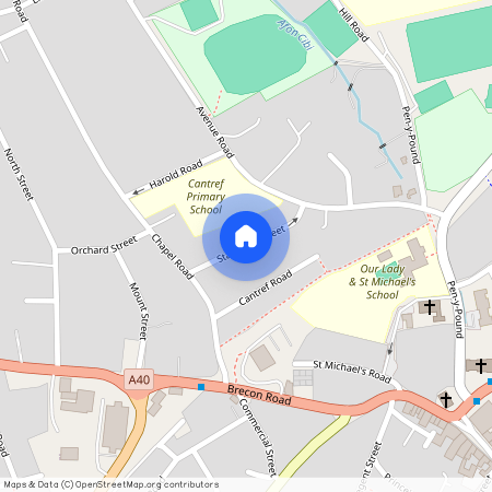 Stanhope Street, Abergavenny, NP7