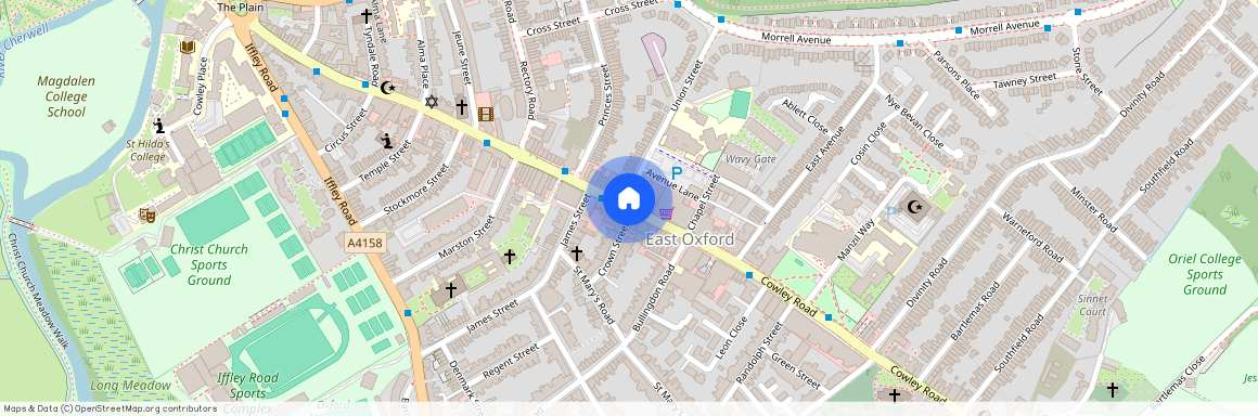 Crown Street, Oxford, Oxfordshire, OX4