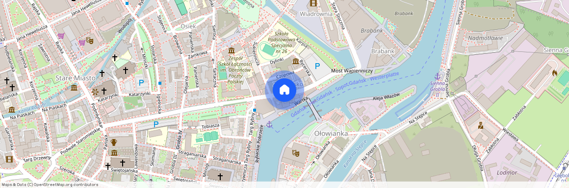 ul. Grodzka, Śródmieście, Gdańsk, pomorskie