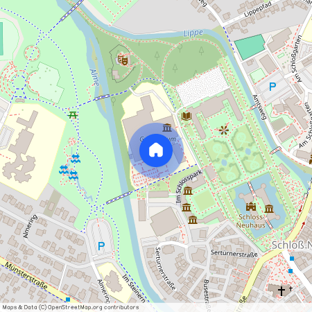 33104, Paderborn  Schloß Neuhaus Schloß Neuhaus Nordrhein-Westfalen