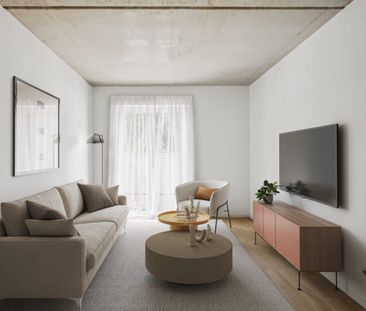 Wohnen mit Weitblick - 2-Zimmer Neubauwohnung mit Balkon! - Foto 1