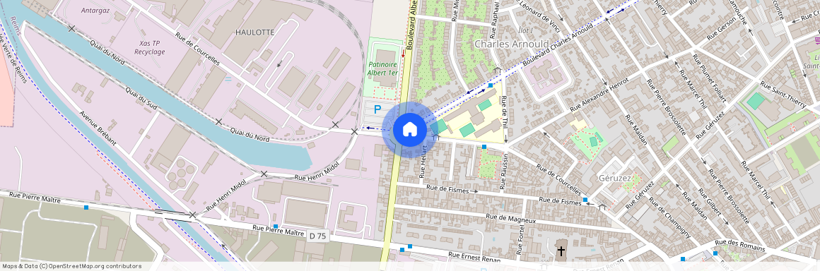 RUE DE COURCELLES, Reims