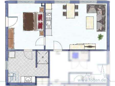 Kürzlich sanierte Erdgeschosswohnung im Herzen von Ditzum - Photo 2