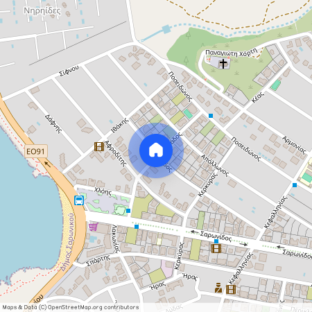 Λευκάδος 190 13 Σαρωνίδα, Κέντρο Σαρωνίδας - Παραλία (Σαρωνίδα)