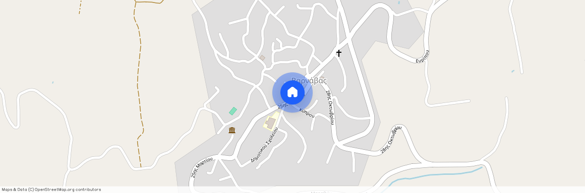 25ης Μαρτίου 20, 190 14 Βαρνάβας, Κέντρο (Βαρνάβας)