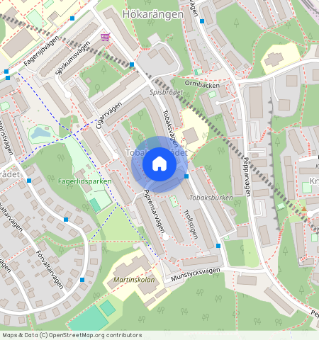 Piprensarvägen **, Hökarängen