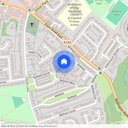 Millfield Court, Bedlington, Bedlington, Northumberland, NE22 5EW