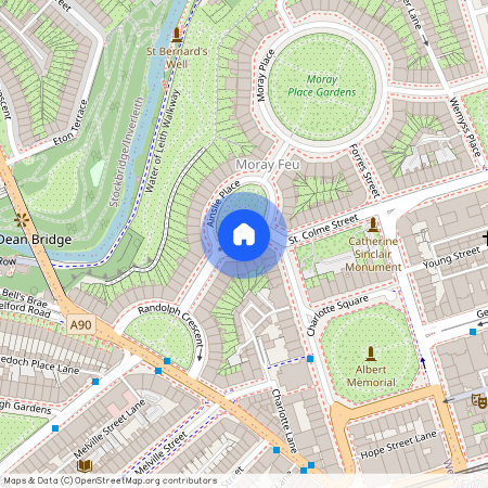 Ainslie Place, New Town, Edinburgh, EH3