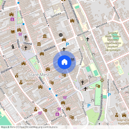 Mukačevská, Okres
                Prešov