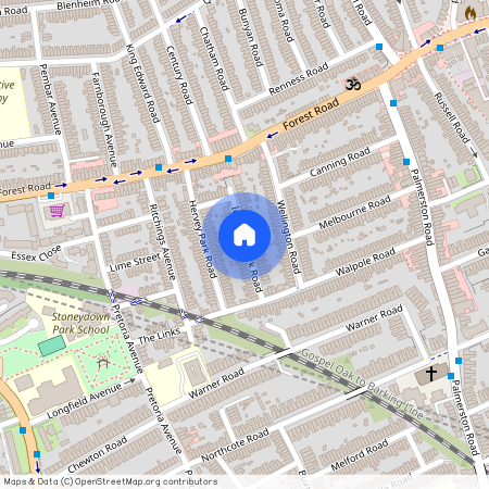 Ickworth Park Road, London, E17