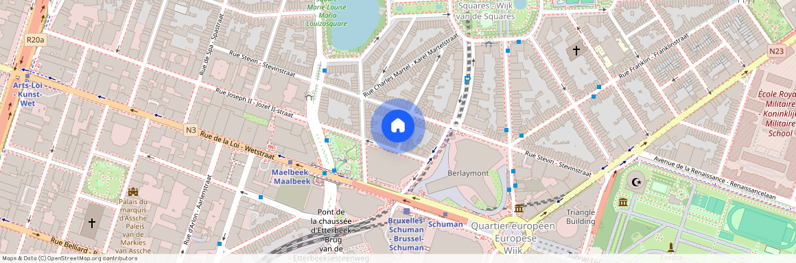 Rue Saint-Quentin - Saint-Quentinstraat, 10, 1000, Bruxelles