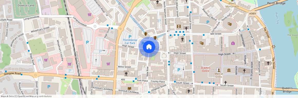 St Peters Place, High Street, Perth, PH1