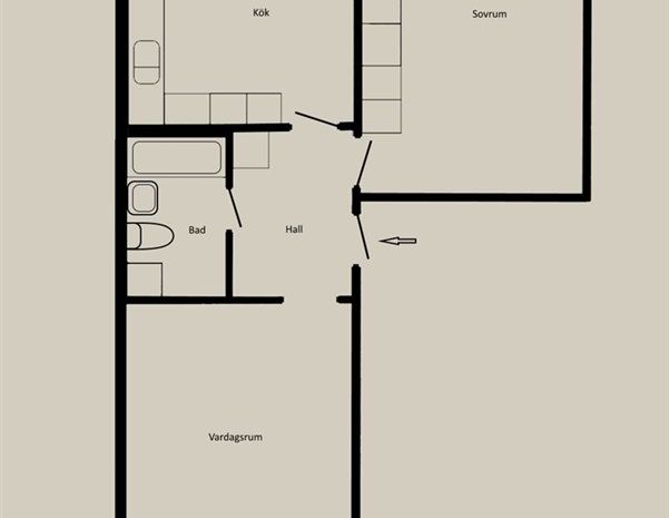 Visslandsgatan 2 A - Foto 1