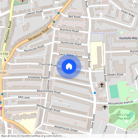 Churchill Road, Norwich, Norfolk, NR3 4PZ