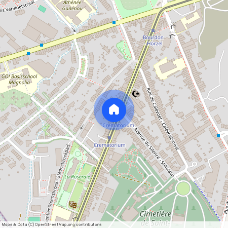 Chaussée d'Alsemberg, 1253, 1180, Uccle