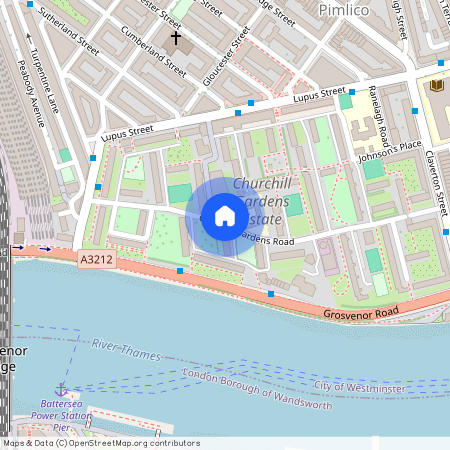 Churchill Gardens Road, London SW1V