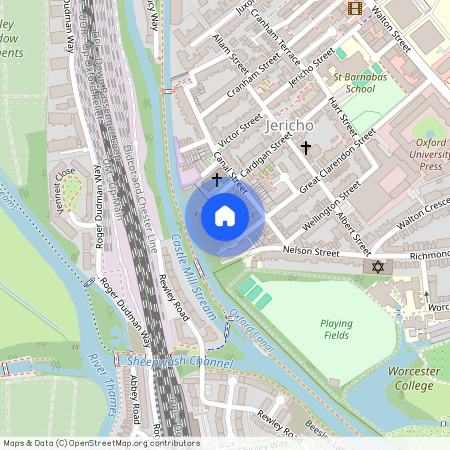 St Barnabas StreetJerichoOxfordOxfordshire