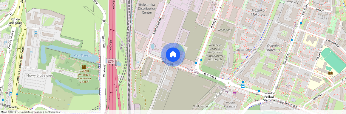 ul. Bokserska, Służewiec, Mokotów, Warszawa, mazowieckie