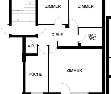 Wohnung in Recklinghausen-Süd mit Balkon - Photo 1