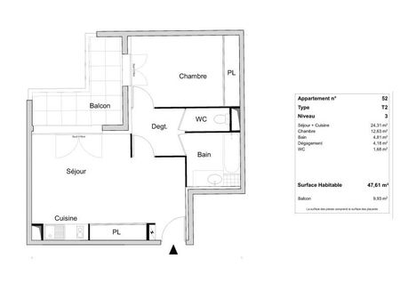 Location Appartement 2 pièces 47m² VILLEPINTE 93420 - Photo 5
