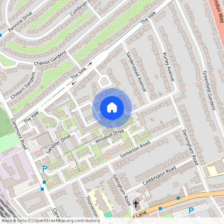 Elsinore Gardens, Golders Green NW2